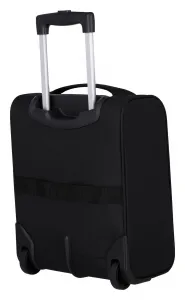 Malý textilný kufor Travelite Cabin 2w Underseater Black