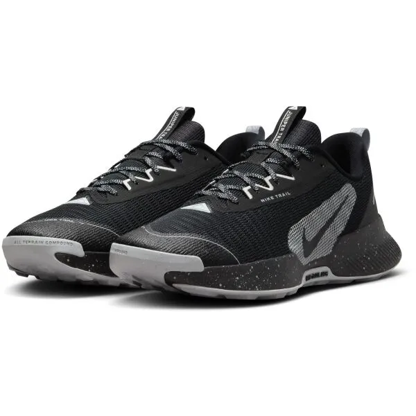 Nike JUNIPER TRAIL 3 Pánska bežecká obuv, čierna, veľkosť 46