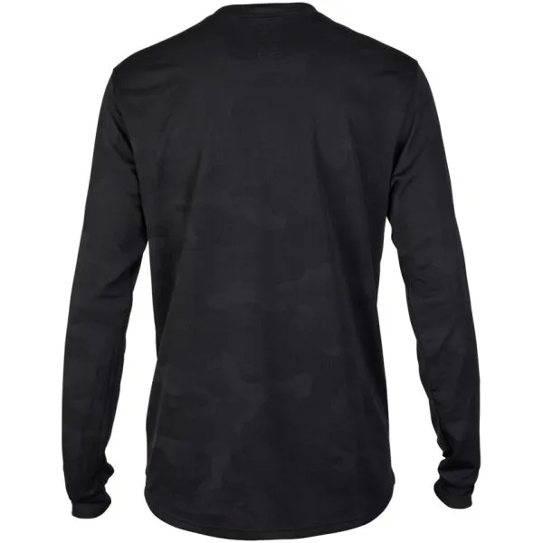 Fox RANGER TRU DRI LS Pánsky cyklistický dres, čierna, veľkosť