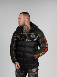 Pánska bunda CIPO & BAXX CM218 BLACK Farba: Čierna, Konfekčná veľkosť: M