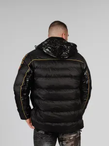 Pánska bunda CIPO & BAXX CM218 BLACK Farba: Čierna, Konfekčná veľkosť: M