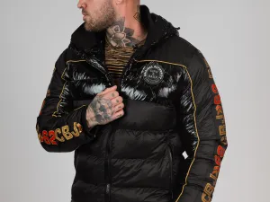 Pánska bunda CIPO & BAXX CM218 BLACK Farba: Čierna, Konfekčná veľkosť: M