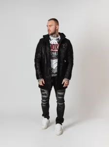 Pánska bunda CIPO & BAXX CM148 BLACK Farba: Čierna, Konfekčná veľkosť: M