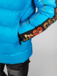Pánska bunda CIPO & BAXX CM218 BLUE Farba: Modrá, Konfekčná veľkosť: M