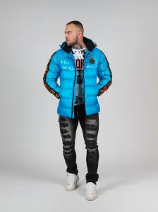Pánska bunda CIPO & BAXX CM218 BLUE Farba: Modrá, Konfekčná veľkosť: M