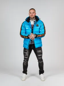 Pánska bunda CIPO & BAXX CM218 BLUE Farba: Modrá, Konfekčná veľkosť: M