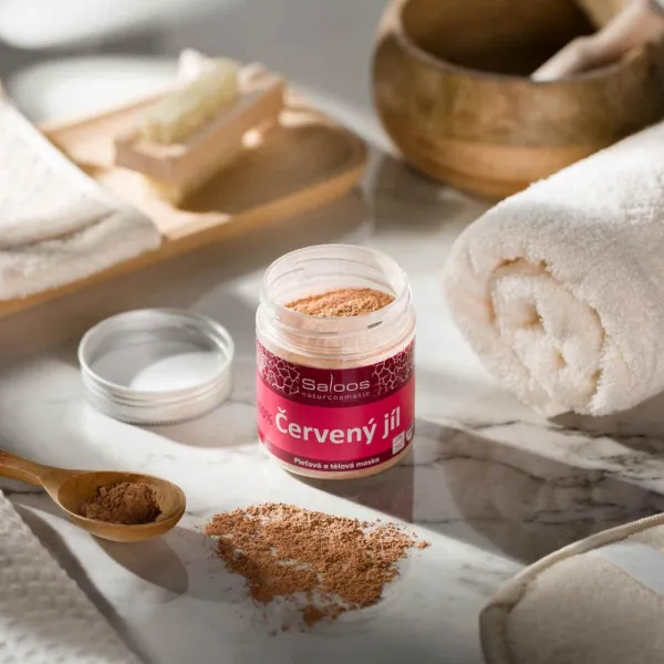 Saloos Clay Mask Montmorillonite telová a pleťová maska pre unavenú pleť 140 g