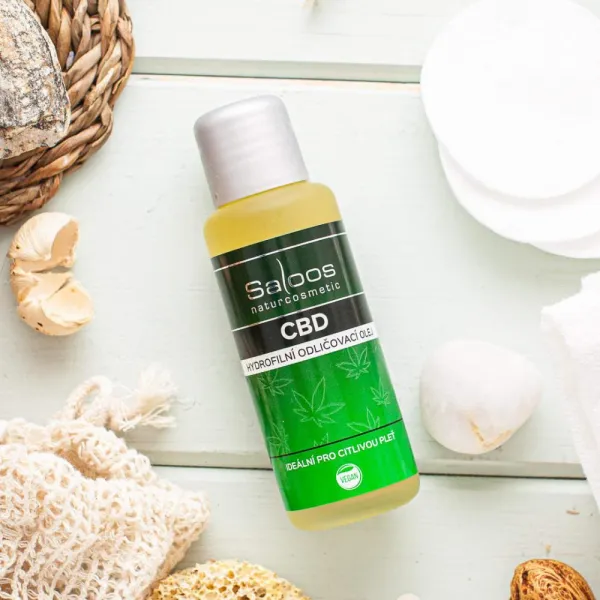 CBD Hydrofilný odličovací olej, 50 ml