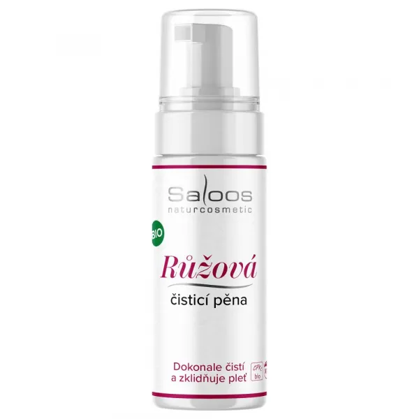BIO Ružová čistiaca pena, 150 ml
