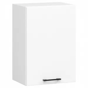 Ak furniture Kuchynská linka Olivie 3 m biela/betón/dub sonoma