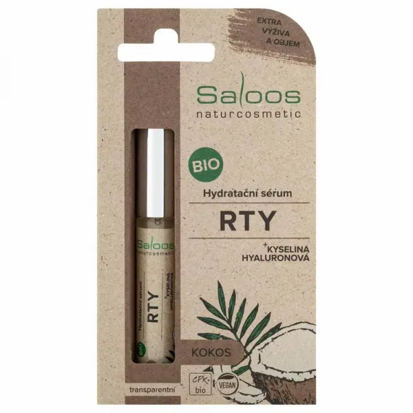Bio Hydratačné sérum na pery - Kokos, 7 ml