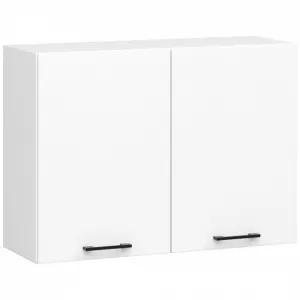Ak furniture Kuchynská linka Olivie 3 m biela/betón/dub sonoma