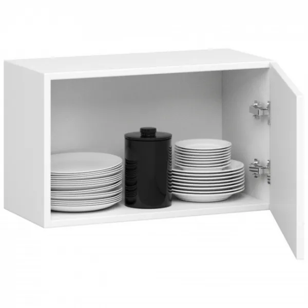 Ak furniture Kuchynská skrinka Olivia W I 60 cm cm biela - závesná