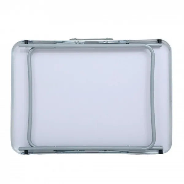Ak furniture Kempingový stolek ARES 70x50 cm hnědý