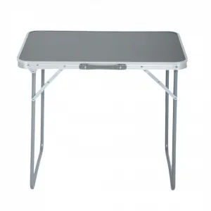 Ak furniture Kempingový stolek ARES 70x50 cm šedý