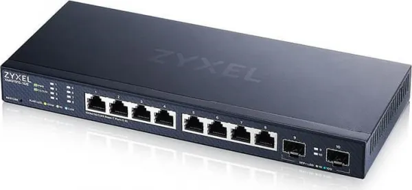 Zyxel XMG1915-10E, 8-port 2.5GbE, 2 SFP+ Smart Switch, hybird mode, standalone or NebulaFlex Cloud