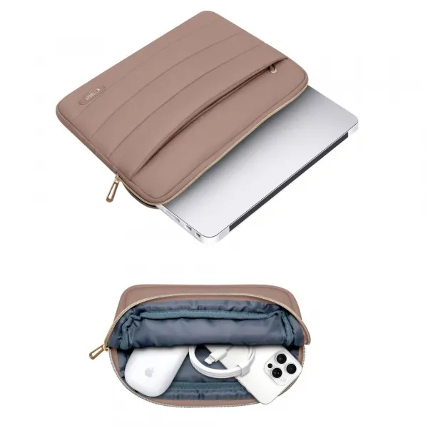 Tech-Protect Puffy MacBook 15"-16" - Walnut