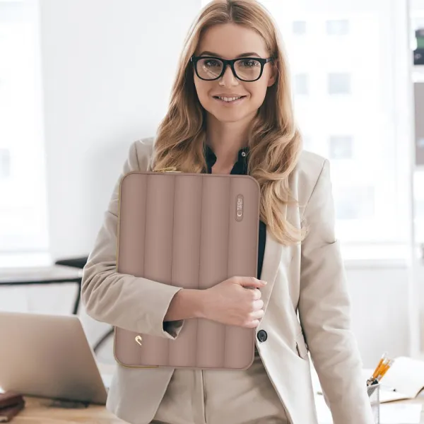 Tech-Protect Puffy MacBook 15"-16" - Walnut