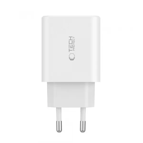 Tech-Protect NC30W Charger PD30W/QC3.0 - White