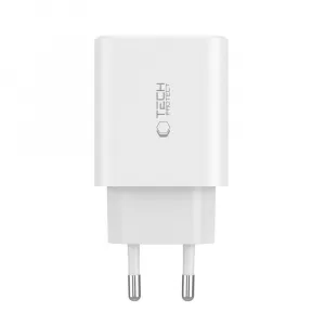 Tech-Protect NC30W Charger PD30W/QC3.0 - White