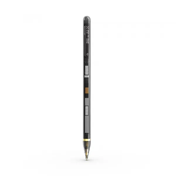 Tech-Protect Digital Magnetic Stylus pero na iPad, priesvitný/čierny