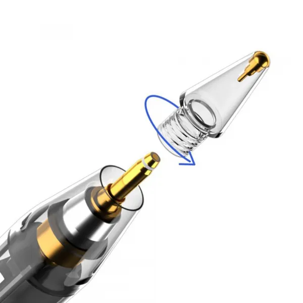 Tech-Protect Digital Magnetic Stylus pero na iPad, priesvitný/čierny