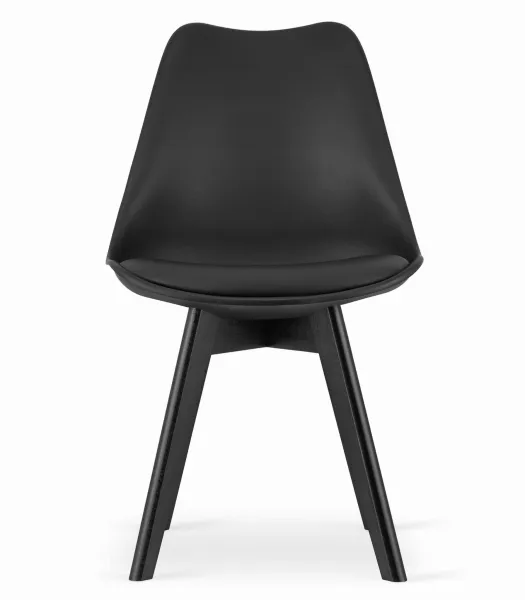 Obdĺžniková stolová súprava 120x80 craft + 4 stoličky MARK black