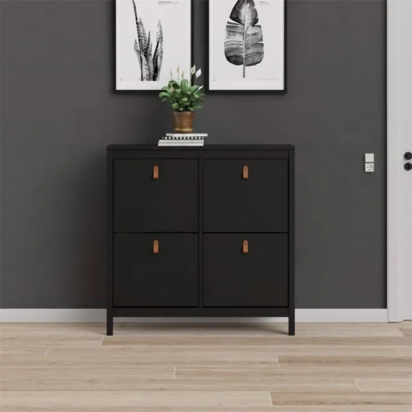 FALCO Botník REALTY 102,5 cm čierny