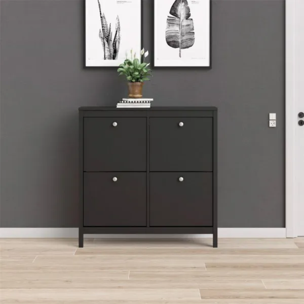 FALCO Botník REALTY 102,5 cm čierny