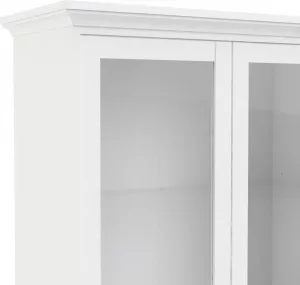 Tvilum Vitrína Provine 96 cm biela