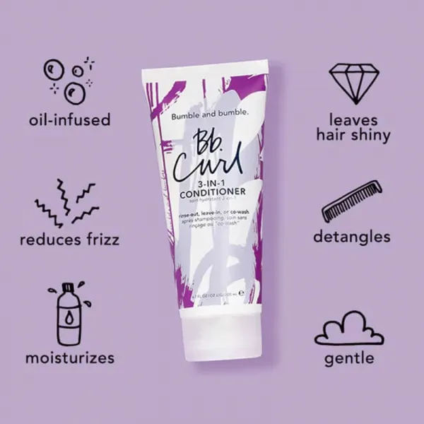 Bumble and bumble Bb. Curl 3-in-1 Conditioner hydratačný kondicionér pre vlnité a kučeravé vlasy 60 ml