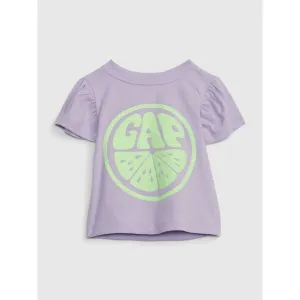 GAP BABY Detské tričko, fialová, veľkosť