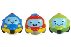 CHICCO Mini autíčka City Patrol 3ks, 12m+