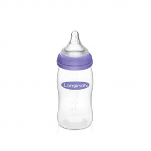 LANSINOH Fľaša dojčenská s NaturalWaveTM cumľom (S) 160 ml
