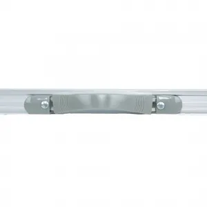Ak furniture Kempingový stolek ARES 70x50 cm hnědý