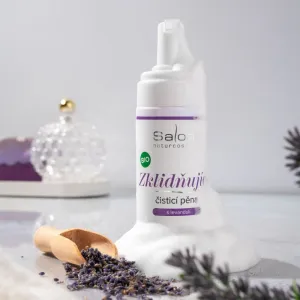 BIO Upokojujúca čistiaca pena s levanduľou, 150 ml