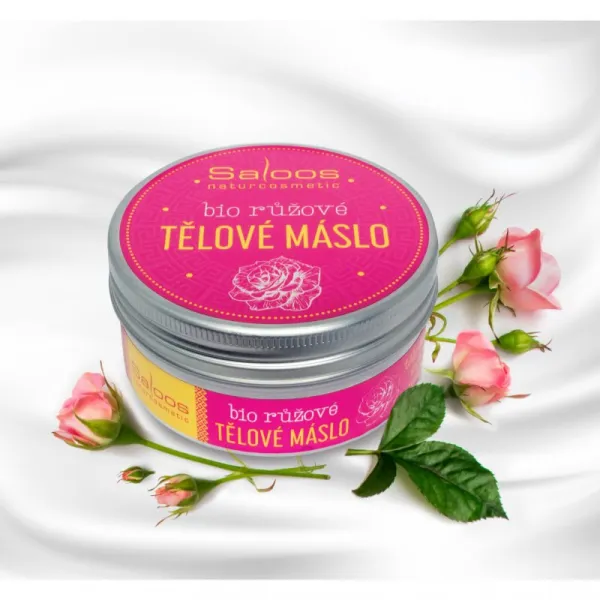 Bio ružové pleťové a telové maslo, 75 ml