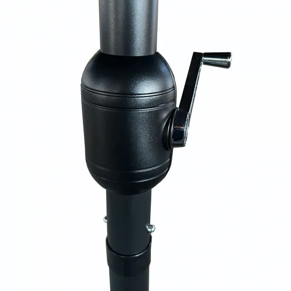 Ak furniture Dvojitý zahradní slunečník TILIA 460x270 cm béžový