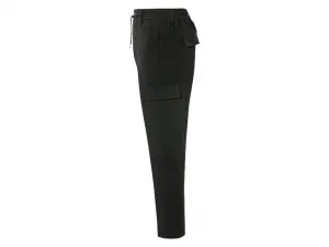Livergy® Pánske flanelové cargo nohavice (S (44/46), čierna)
