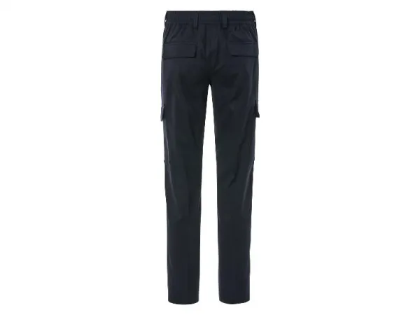Livergy® Pánske flanelové cargo nohavice (M (48/50), navy modrá)