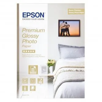 Epson Glossy Photo Paper, foto papír, lesklý, bílý, Stylus Color, Photo, Pro, A4, 255 g/m2, 15