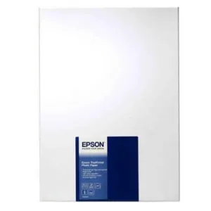 Epson Traditional Photo Paper C13S045050, 330 g/m2, A4, 25ks, saténový, atramentový, biely, foto papier