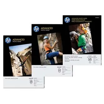 HP Advanced Glossy Photo Paper Q8692A, 250 g/m2, 10x15cm, 100ks, lesklý, biely, foto papier