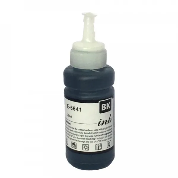Epson T6641 Čierny (black) kompatibilný atrament 70ml