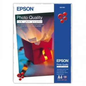 Epson Photo Quality InkJet Paper C13S041061, 104 g/m2, A4, 100ks, matný, biely, foto papier