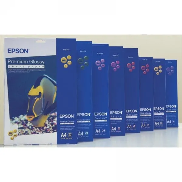 Epson Double-Sided Matte Paper C13S041569, 178 g/m2, A4, 50ks, foto papier