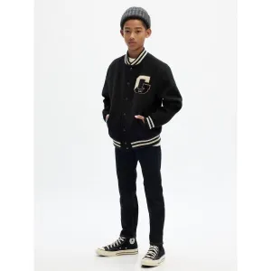 Tmavomodré chlapčenské slim fit rifle GAP