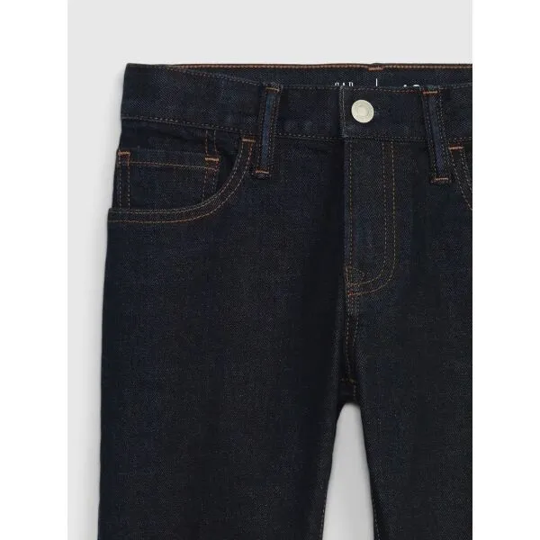 Tmavomodré chlapčenské slim fit rifle GAP