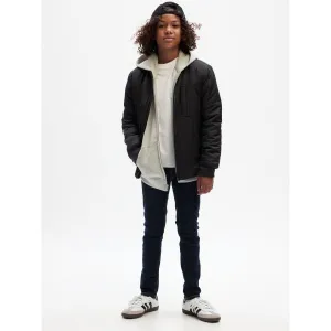 Tmavomodré chlapčenské skinny fit džínsy GAP