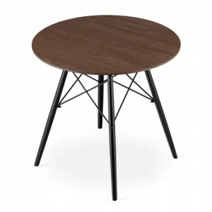 Okrúhly stolový set TODI 80 jaseň + 3 stoličky LAGO sivá